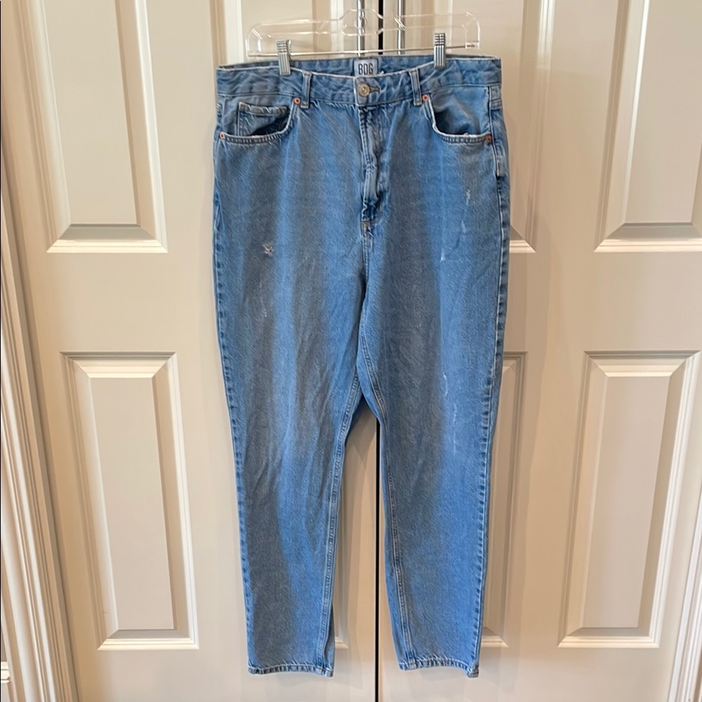 Urban Outfitters BDG MOM High Rise Denim Distressed Jeans 32 - Picture 8 of 8